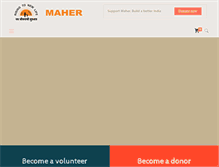 Tablet Screenshot of maherashram.org